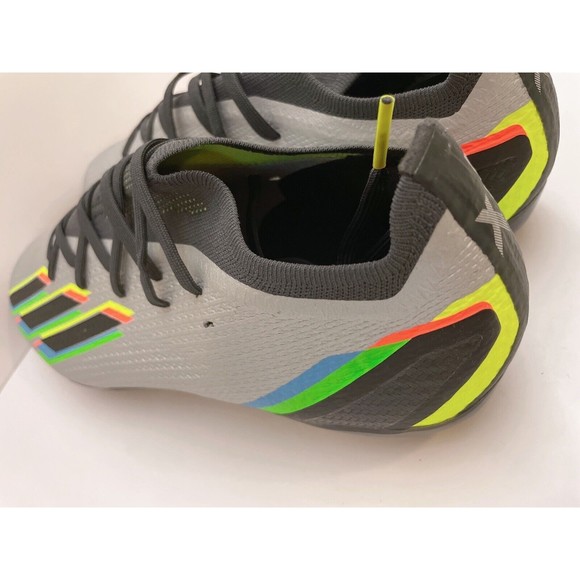 Adidas X Speedportal.2 FG Soccer Men 7.5 Women 8.5 Silver Metallic HR1725 -NEW - Picture 6 of 11